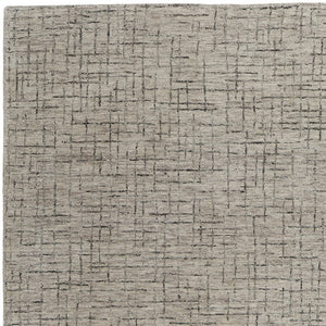 Homeroots 12' X 15' Ivory And Gray Wool Hand Tufted Distressed Area Rug Ivory Wool 566128