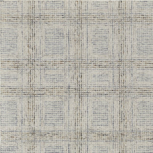 HomeRoots 10' Wool Area Rug with Ivory and Gray Geometric Pattern - Durable Hand-Tufted Design for Any Room 10' X 14' 566130
