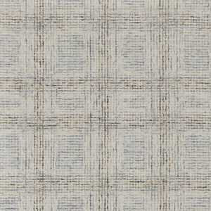 HomeRoots 10' Wool Area Rug with Ivory and Gray Geometric Pattern - Durable Hand-Tufted Design for Any Room 12' X 15' 566131