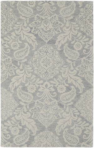 HomeRoots 10' Hand-Tufted Wool Oriental Area Rug in Blue and Ivory – Timeless Elegance for Your Home Decor 10' X 14' 566136