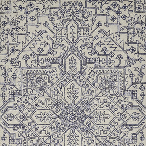 HomeRoots 10' Hand-Tufted Wool Oriental Area Rug in White and Gray - Elegant, Durable, and Stain-Resistant Design 10' X 14' 566148