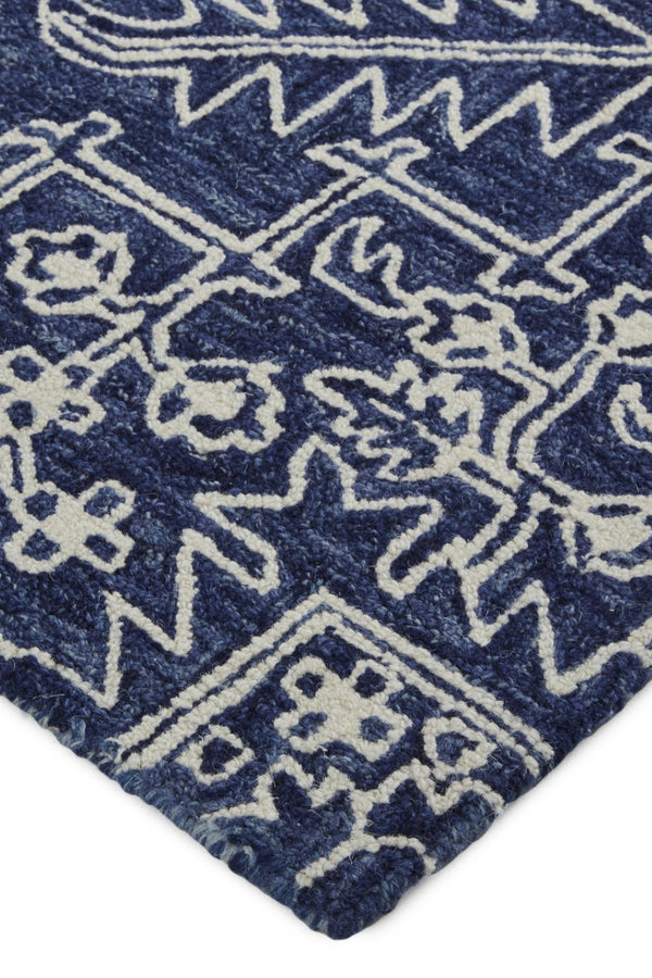 HomeRoots 10' Hand-Tufted Wool Oriental Area Rug in White and Gray - Elegant, Durable, and Stain-Resistant Design 10' X 14' 566150