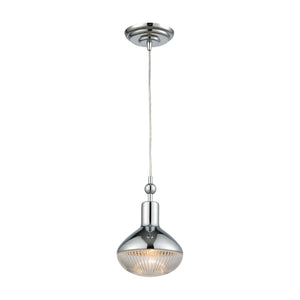 Ravette 6'' Wide 1-Light Mini Pendant - Polished Chrome 56623/1 Elk Lighting