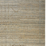 Homeroots 4' X 6' Gold And Tan Geometric Hand Knotted Worn Faded Area Rug Gold Wool Blend 566385