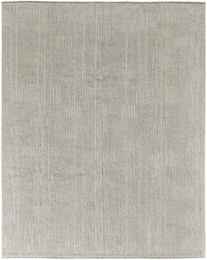 HomeRoots 4' Timeless Tan and Ivory Hand-Knotted Wool Area Rug for Cozy Homes, Durable and Easy to Maintain 4' X 6' 566435