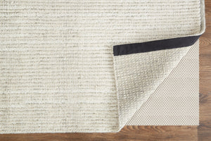 HomeRoots 4' Timeless Tan and Ivory Hand-Knotted Wool Area Rug for Cozy Homes, Durable and Easy to Maintain 12' X 15' 566440