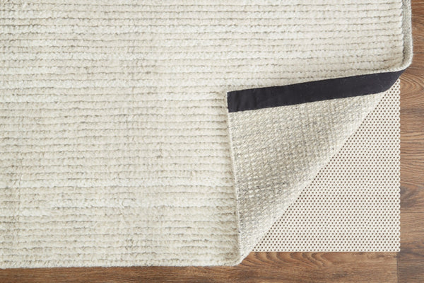 HomeRoots 4' Timeless Tan and Ivory Hand-Knotted Wool Area Rug for Cozy Homes, Durable and Easy to Maintain 2' X 3' 566441