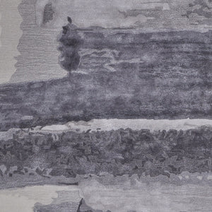 Homeroots 12' X 15' Dark Gray And Ivory Abstract Hand Tufted Area Rug Gray Wool Blend 566510