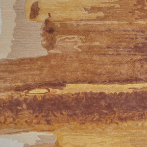 Homeroots 9' X 12' Abstract Hand Tufted Area Rug – Artisan Crafted Wool Blend For A Stylish Home Statement Red Wool Blend 566522