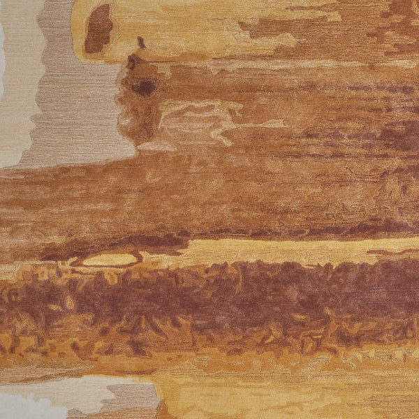 Homeroots 9' X 12' Abstract Hand Tufted Area Rug – Artisan Crafted Wool Blend For A Stylish Home Statement Red Wool Blend 566522