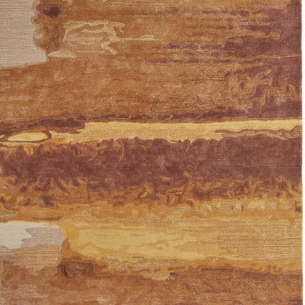 Homeroots 2' X 3' Red Abstract Hand Tufted Area Rug Red Wool Blend 566524