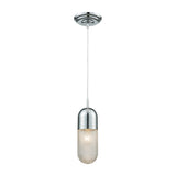 Capsula 4'' Wide 1-Light Mini Pendant - Polished Chrome 56661/1 Elk Lighting