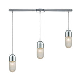 Capsula 38'' Wide 3-Light Slim Linear Pendant - Polished Chrome 56661/3L Elk Lighting