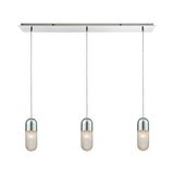 Capsula 36'' Wide 3-Light Linear Pendant - Polished Chrome 56661/3LP Elk Lighting