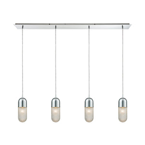 Capsula 46'' Wide 4-Light Linear Pendant - Polished Chrome 56661/4LP Elk Lighting