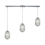 Dubois 38'' Wide 3-Light Slim Linear Pendant - Polished Chrome 56662/3L Elk Lighting