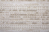 Homeroots 8' X 10' Ivory Power Loom Area Rug Ivory Polyester 566803