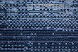 Homeroots 5' X 8' Blue And Gray Power Loom Area Rug Blue Polyester 566806