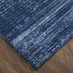 HomeRoots 5' Ivory and Silver Area Rug - Elegant, Durable, Stain-Resistant Design for Modern Living Spaces 8' X 10' 566808
