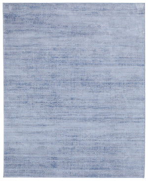 Homeroots 9' Elegant Blue And Ivory Power Loom Area Rug - Stain Resistant, Perfect For Kids And Pets! 9' X 13' Polyester 566828