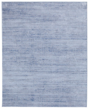 Homeroots 9' Elegant Blue And Ivory Power Loom Area Rug - Stain Resistant, Perfect For Kids And Pets! 9' X 13' Polyester 566828