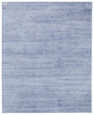 Homeroots 9' Elegant Blue And Ivory Power Loom Area Rug - Stain Resistant, Perfect For Kids And Pets! 9' X 13' Polyester 566828