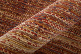 Homeroots 5' X 8' Tan And Brown Power Loom Area Rug Brown Polyester 566835