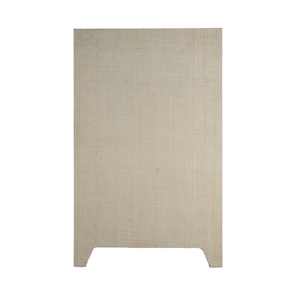 Butler Specialty Bar Harbor Raffia 4 Door Sideboard - Elegant Hand-woven Storage Solution For Dining Or Living Room Natural Gemelina Wood,Mdf,Oak Veneer,Saguran Raffia,Zinc 5668362-butler