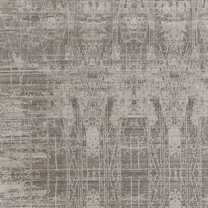 HomeRoots 3' Gray and Silver Abstract Hand-Woven Area Rug - Contemporary Elegance for Your Living Space 10' X 14' 566896