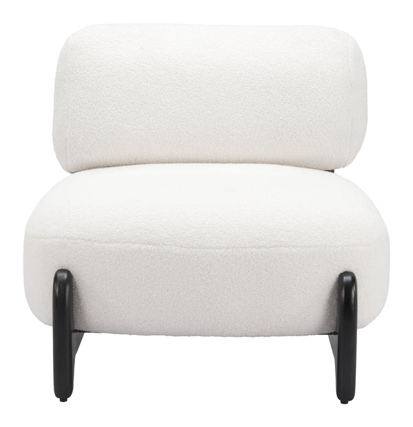 Bombo Accent Chair White 110268 Zuo Modern