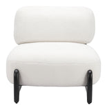 Bombo Accent Chair White 110268 Zuo Modern