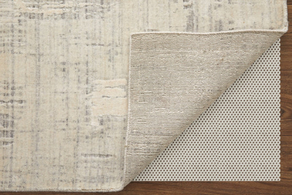 HomeRoots 3' Hand-Woven Ivory and Gray Abstract Area Rug - Unique, Cozy, and Perfect for Modern Interiors 3' X 5' 566921