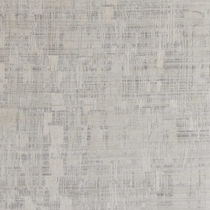 HomeRoots 3' Hand-Woven Ivory and Gray Abstract Area Rug - Unique, Cozy, and Perfect for Modern Interiors 2' X 3' 566928