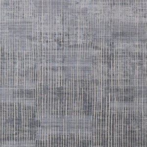 HomeRoots 4' X 6' Handwoven Blue Ivory Gray Abstract Area Rug - Distressed Modern Design for Any Room Style 566946