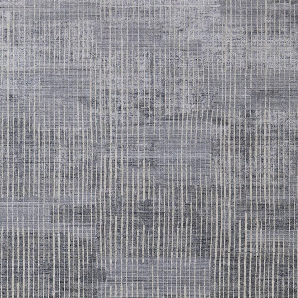 HomeRoots 4' X 6' Handwoven Blue Ivory Gray Abstract Area Rug - Distressed Modern Design for Any Room Style 566946