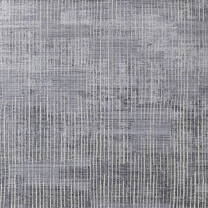 HomeRoots 10' Stunning Blue Ivory Gray Abstract Hand Woven Distressed Area Rug for Modern Living Spaces 566950