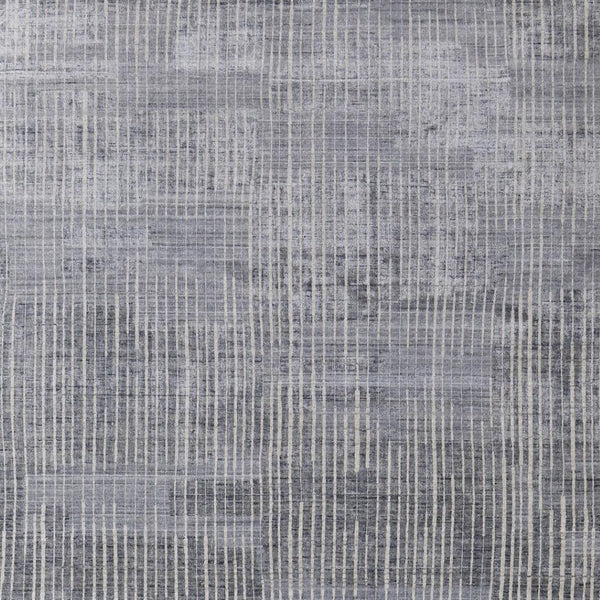 HomeRoots 10' Stunning Blue Ivory Gray Abstract Hand Woven Distressed Area Rug for Modern Living Spaces 566950