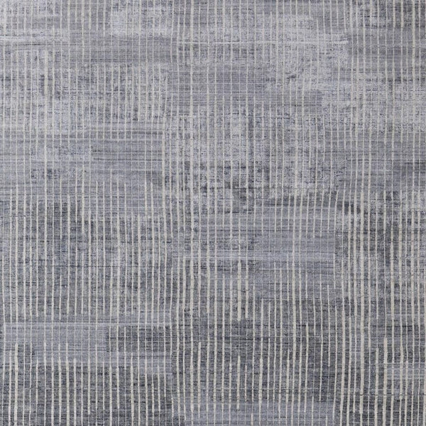 HomeRoots 2' X 3' Hand-Woven Distressed Area Rug in Blue, Ivory & Gray - Perfect for Cozy Spaces & Style 566951