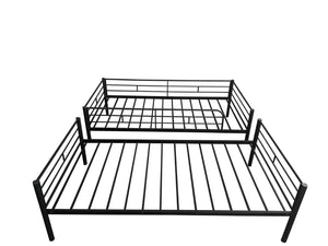 English Elm Separatable Twin-Over-Twin Bunk Bed – Versatile, Space-Saving Design With Detachable Features & Storage W427P292988-GIGA