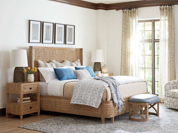 Lexington Tommy Bahama Home Reston Night Table - Stylish Global Transitional Design With Ample Storage For Modern Living Spaces Newcastle  566-622