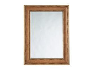 Lexington Tommy Bahama Home Dominica Leather Rectangular Mirror - Global Transitional Design With Aged Bronze Accents And Elegance Newcastle  566-205