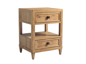 Lexington Tommy Bahama Home Reston Night Table - Stylish Global Transitional Design With Ample Storage For Modern Living Spaces Newcastle  566-622