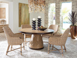 Lexington Tommy Bahama Home Keeling Woven Dining Chair - Global Transitional Style, Knotty Oak Finish & Unique Textured Accent Newcastle  566-883-01