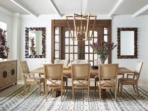 Lexington Tommy Bahama Home Viceroy Buffet - Global Transitional Elegance With Sunburst Veneer And Aged Bronze Hardware Details Newcastle  566-852