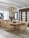 Lexington Tommy Bahama Home Keeling Woven Dining Chair - Global Transitional Style, Knotty Oak Finish & Unique Textured Accent Newcastle  566-882-01