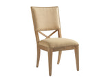 Lexington Tommy Bahama Home Alderman Upholstered Dining Chair – Global Transitional Style With Unique Knotty Oak And Luxe Comfort Newcastle  566-880-01