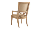 Lexington Tommy Bahama Home Alderman Upholstered Dining Chair – Global Transitional Style With Unique Knotty Oak And Luxe Comfort Newcastle  566-881-01