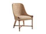 Lexington Tommy Bahama Home Keeling Woven Dining Chair - Global Transitional Style, Knotty Oak Finish & Unique Textured Accent Newcastle  566-882-01