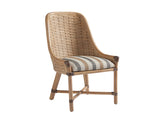 Lexington Tommy Bahama Home Keeling Woven Dining Chair - Global Transitional Style, Knotty Oak Finish & Unique Textured Accent Newcastle  566-882-40