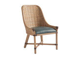 Lexington Tommy Bahama Home Keeling Woven Dining Chair - Global Transitional Style, Knotty Oak Finish & Unique Textured Accent Newcastle  566-882-41